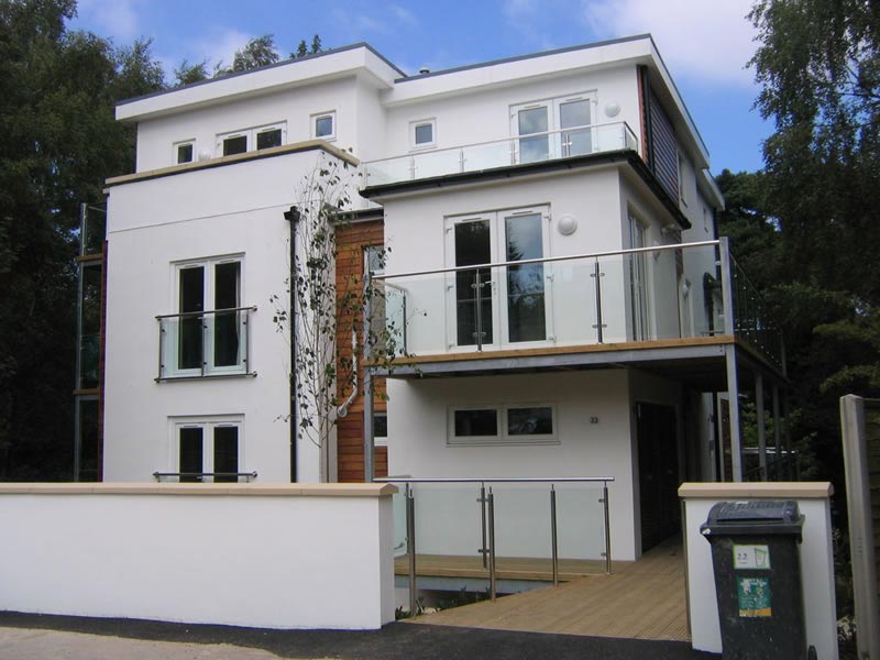 Completed new build home project by TP Carpentry, Bournemouth