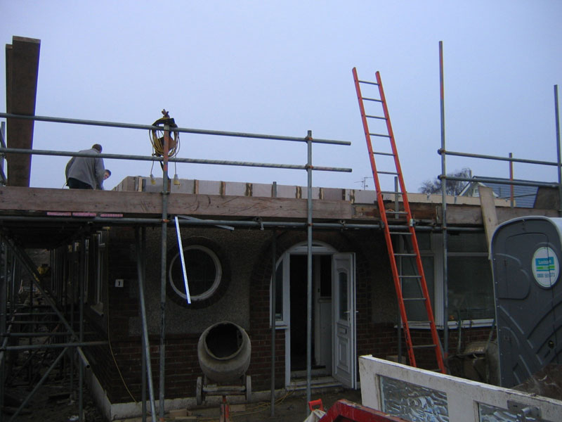Cut and truss roof project from TP Carpentry, Bournemouth