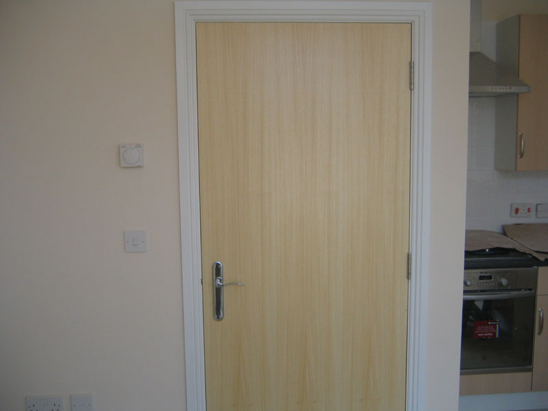 Internal door fitting by Bournemouth door installer, TP Carpentry
