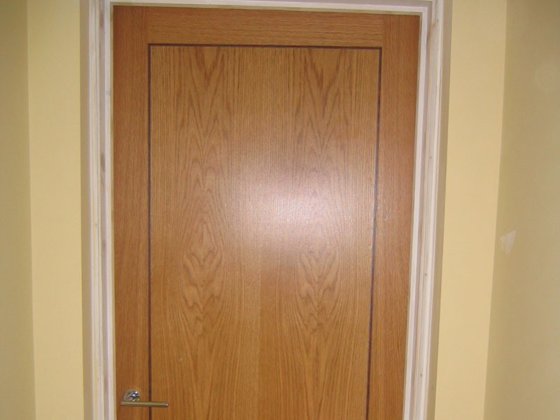 Door installation by TP Carpentry