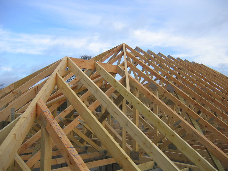 Cut and truss roof construction from TP Carpentry, Bournemouth