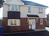 Completed exterior of new build flats project by new build specialists, TP Carpentry, Bournemouth